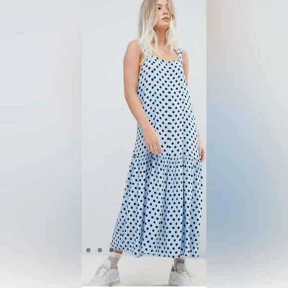 ASOS | Dresses | Polkadot Drop Waist Dress From Asos By Weekday | Poshmark ASOS | Dresses | Polkadot Drop Waist Dress From Asos By Weekday | Poshmark